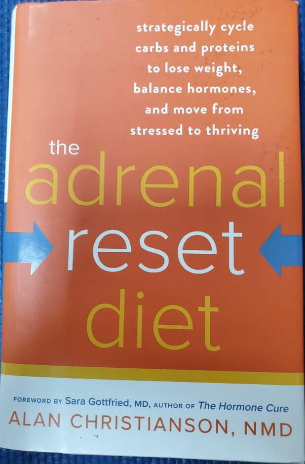 The Adrenal Reset Diet book image- excellent health information